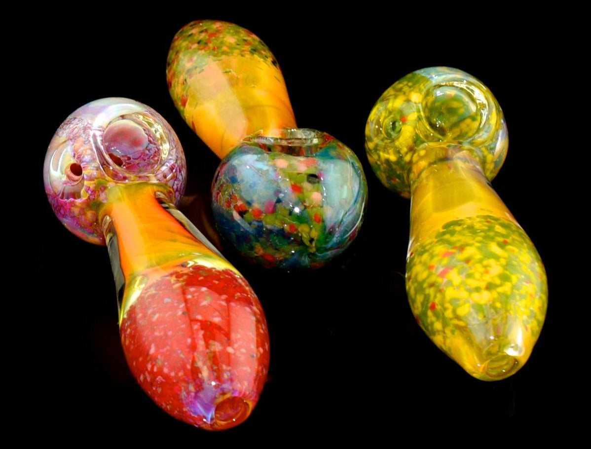 Psychedelic Colored Hand Pipe | Wholesale Glass Pipe -1179
