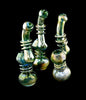 Vibrant Green-Blue Glass Bubbler | Wholesale Glass Pipe -1458