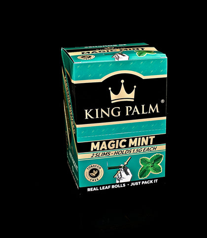 King Palm Magic Mint - 2 Mini Rolls - 20pk Display