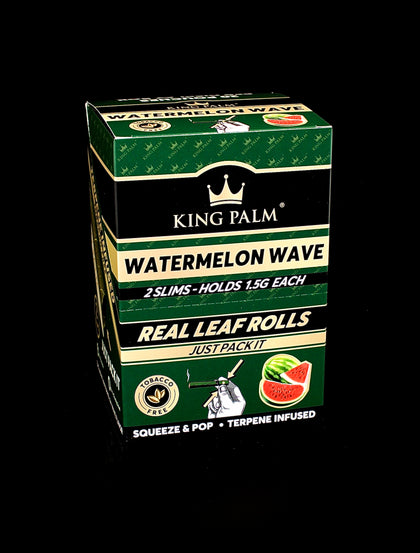 King Palm Watermelon - 2 Slim Rolls - 20pk Display
