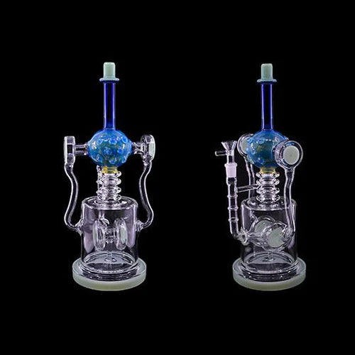 Jade Color Two Tone Water Pipe (14")-812